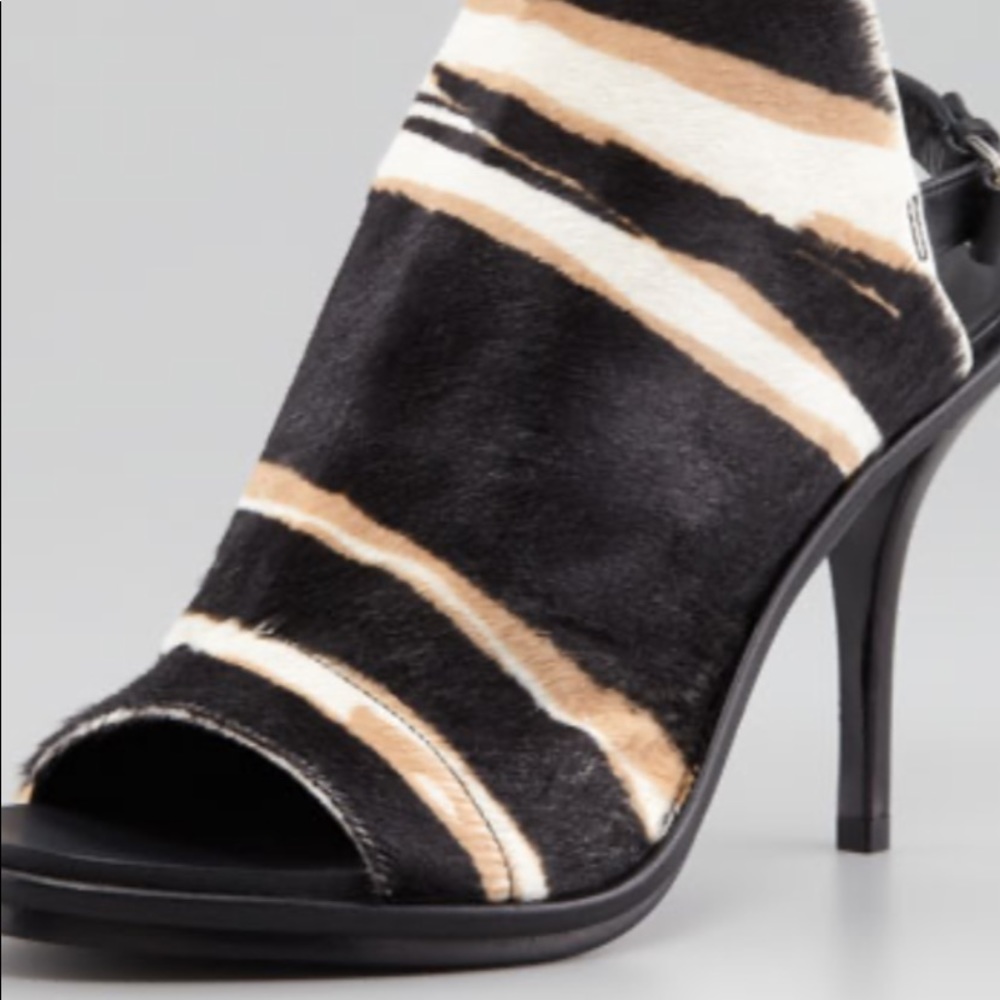 Balenciaga Calf Hair Glove Mules - Picture 1 of 16